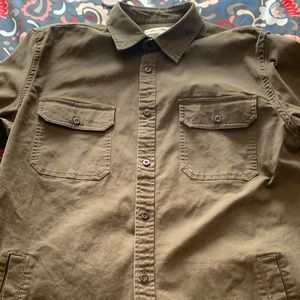 St John Bay heavy button up